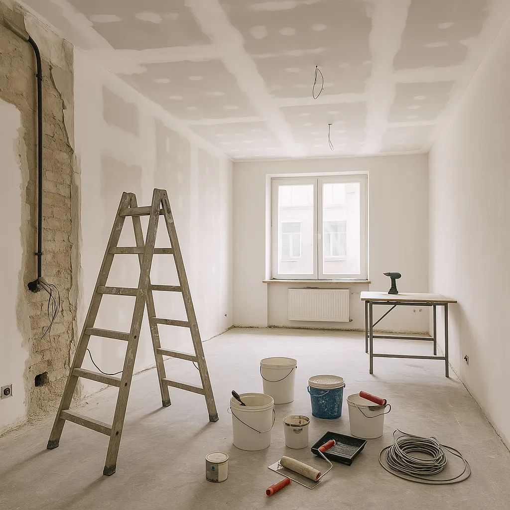 Kompleksowe usługi remontowe wnętrz Wrocław pod klucz